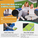 8/10 Feet Recreational Trampoline with Basketball Hoop