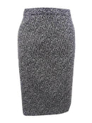Kasper Womens Jacquard Slim Pencil Skirt, Size 10