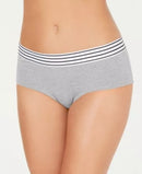 2 Pack Jenni Womens Elastic Waistband Cotton Hipster Underwear, Size 3X
