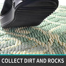 Dexi Door Mat Indoor Rugs for Entryway Non Slip Washable, 23.5x35.5, Dark Green
