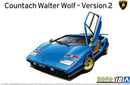 Aoshima: 1/24 '76 WOLF Countach Version 2 Scale Model Kit #18