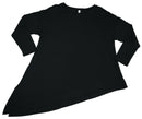 Ideology Asymmetrical Hem Long Sleeve Athletic Top