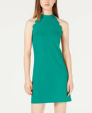 BCX Womens Juniors Sleeveless Halter Scuba Dress