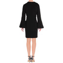 Lauren Ralph Lauren Womens Polka Dot Bell Sleeves Wear to Work Dress,Size 10