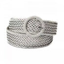 International Concepts Woven Braid Wrapped Buckle Belt