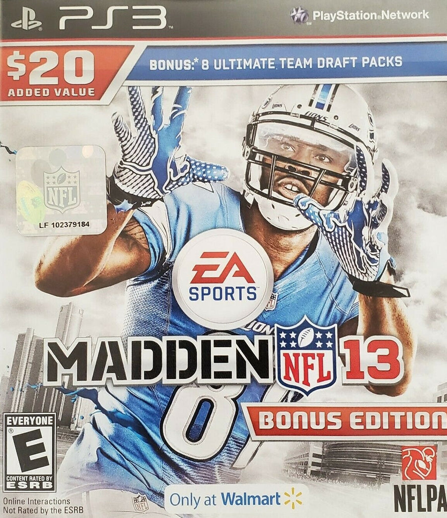 Madden NFL 13: Bonus Edition (Playstation 3)