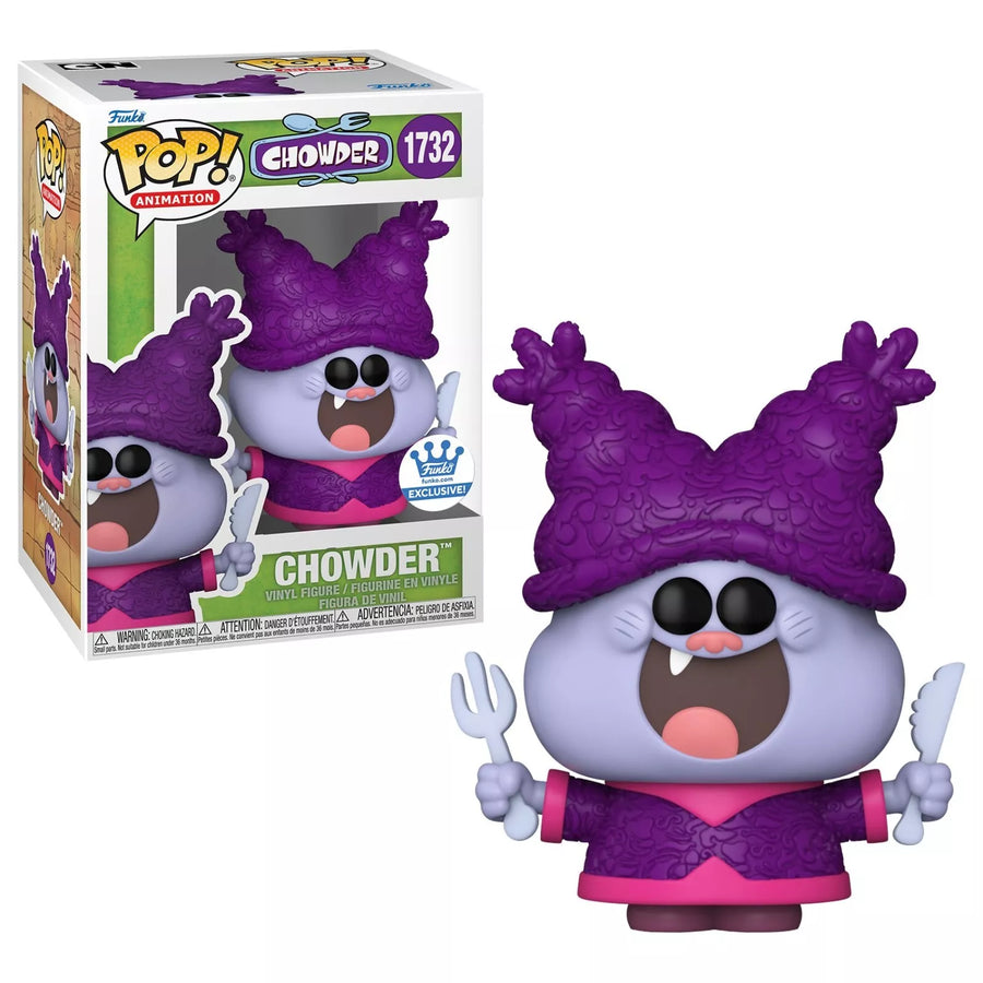 (Preorder Estimated Arrival Q4 2024) Pop! Animation: Chowder - Chowder with Cutlery (Funko Shop Exclusive)