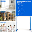 51 Inch Ballet Barre Bar with 4-Position Adjustable Height