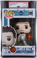 LaMelo Ball Basketball #228 Funko POP! PSA 8.5 NM-MINT+