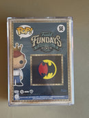 Fundays: Quest for the Grail - Atlantis 2026 Freddy Funko as Knightfall Batman (Black & White) with Protector & Guaranteed Mint LE1000