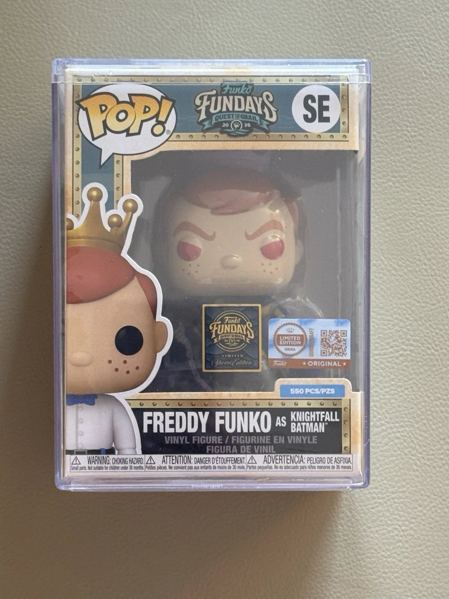 Fundays: Quest for the Grail - Atlantis 2026 Freddy Funko as Knightfall Batman with Protector & Guaranteed Mint LE550