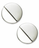 Alfani Gray Acrylic Round Button Earrings