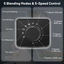 1500W 5-Speed Countertop Blender