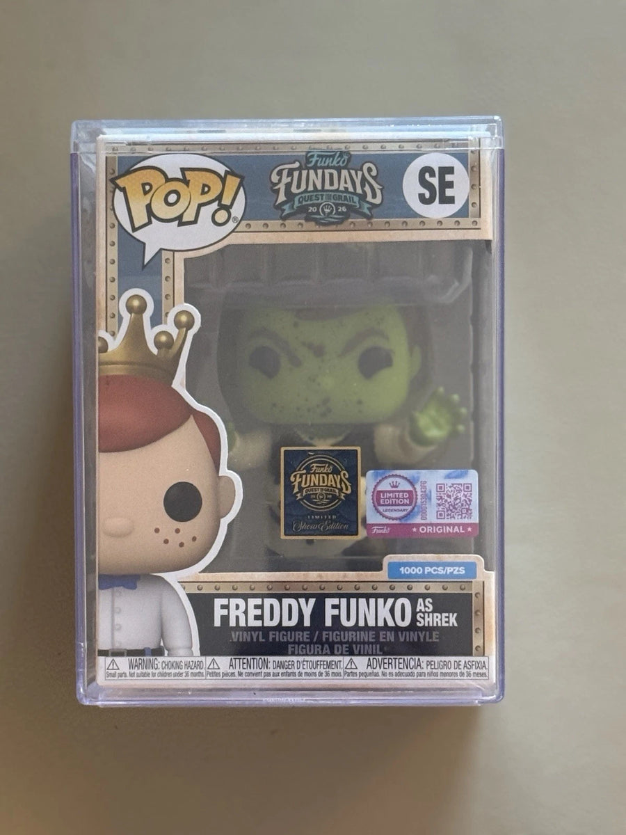 Fundays: Quest for the Grail - Atlantis 2026 Freddy Funko as Shrek with Protector & Guaranteed Mint LE1000