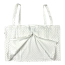 Danielle Bernstein Dot Cropped Tank Top, Size 8