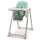 Baby Folding High Chair Dining Chair with Adjustable Height and Footrest