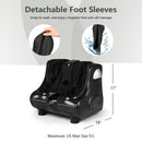 Foot and Calf Massager with Heat Vibration Deep Kneading and Shiatsu