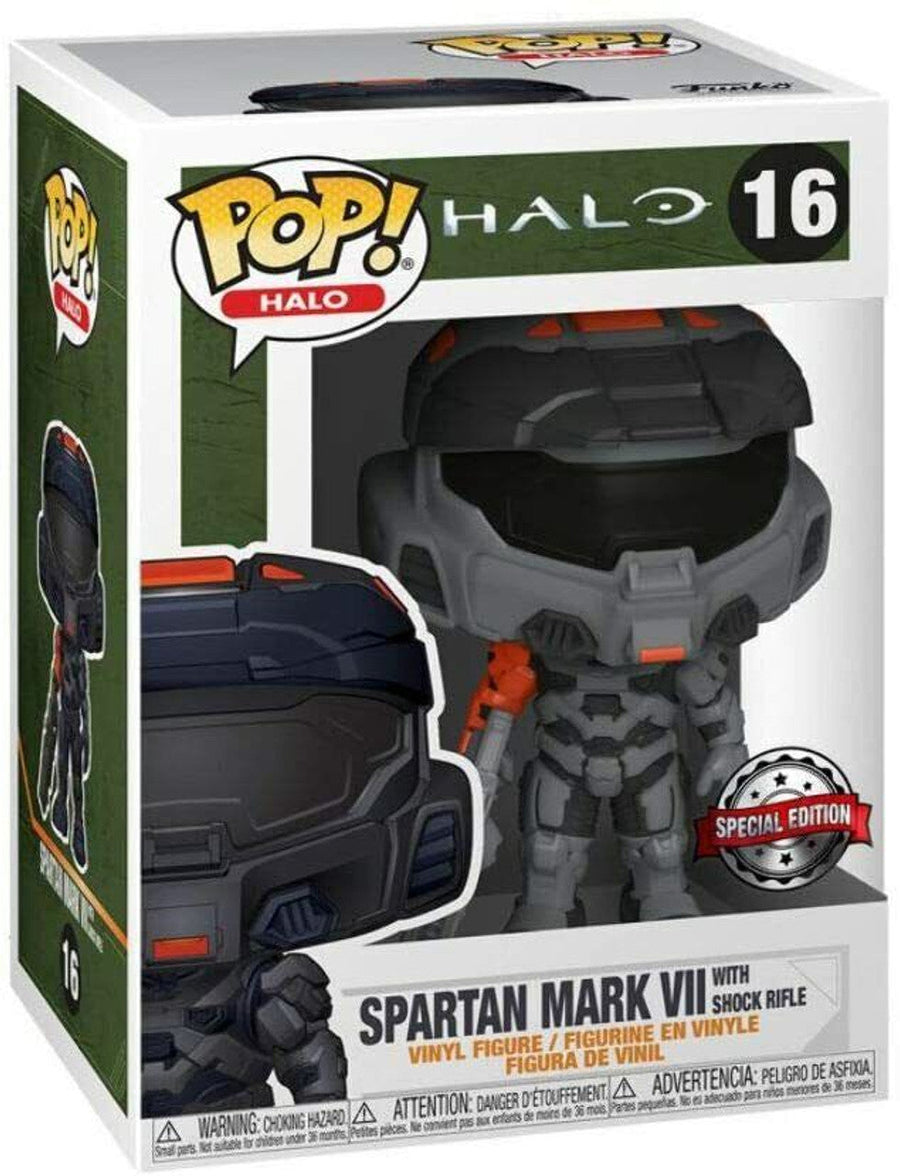 Funko Pop Halo Spartan Mark VII With Shock Rifle 16 Only @ GameStop