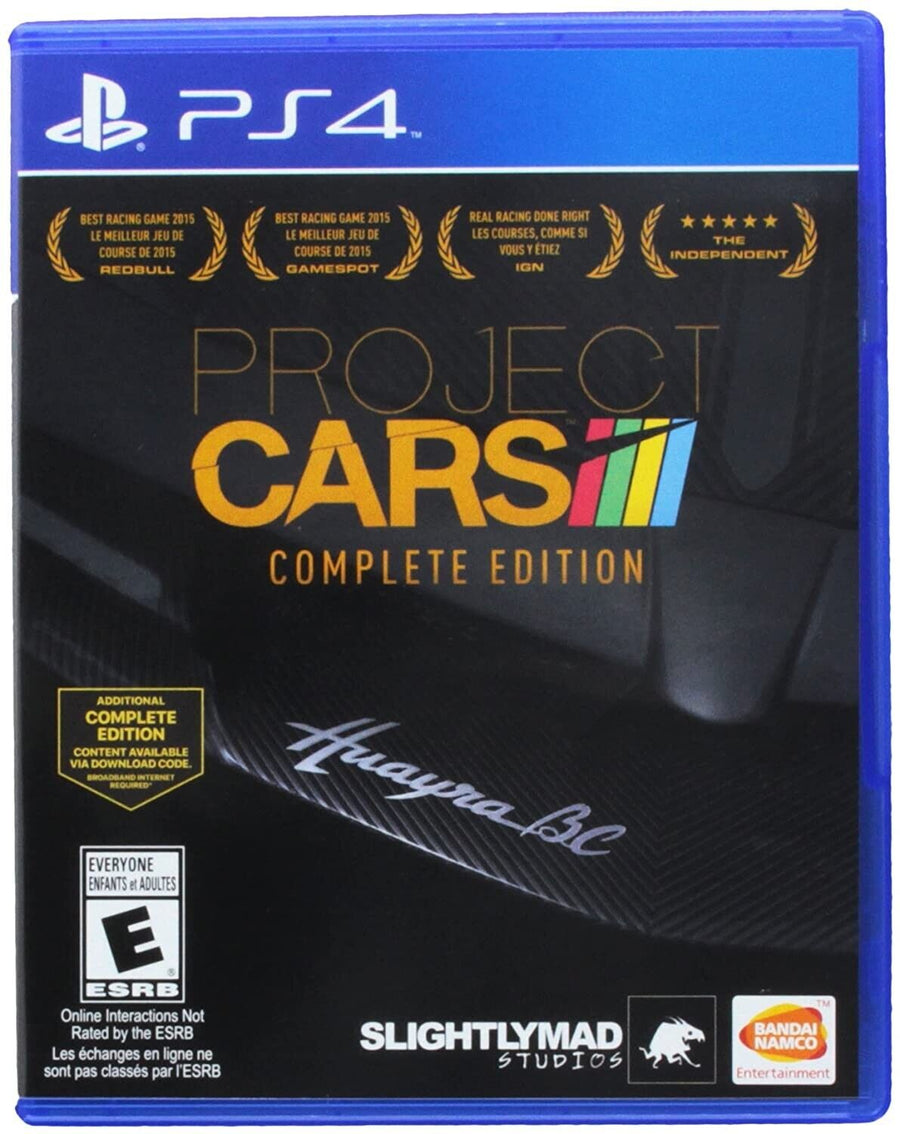 Project Cars (Complete Edition) (Playstation 4)