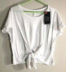 Under Armour Front-Tie Cropped T-Shirt