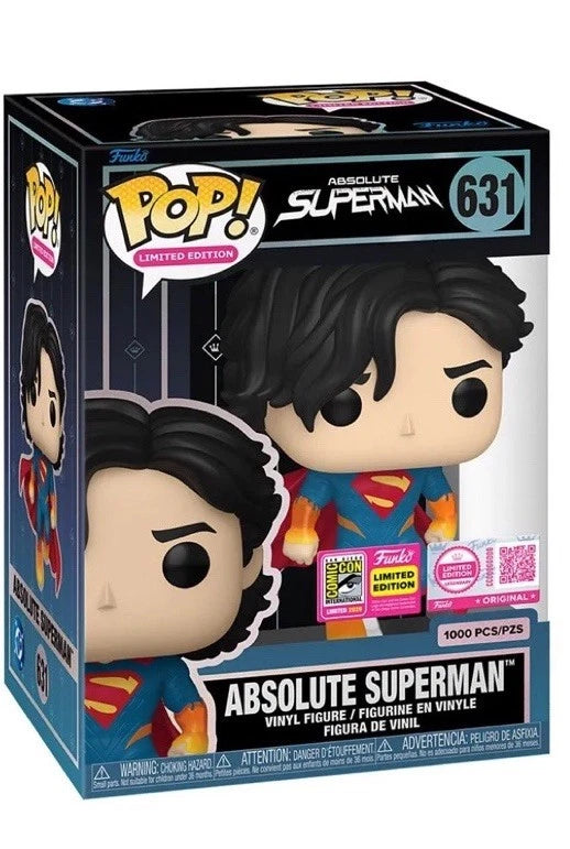 SDCC 2026 Absolute Superman with Protector & Guaranteed Mint LE1000
