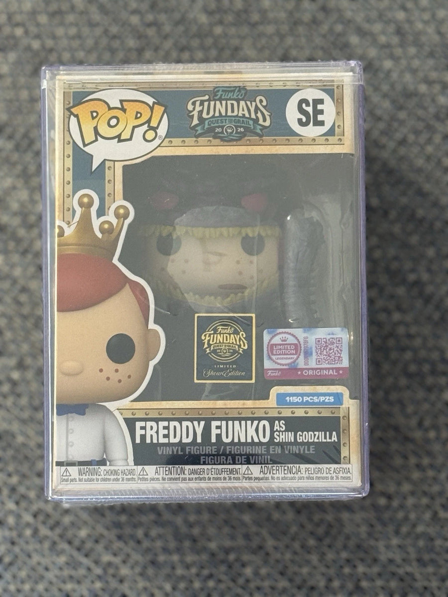 Fundays: Quest for the Grail - Atlantis 2026 Freddy Funko Shin Godzilla (Red Eyes) with Protector & Guaranteed Mint LE1150