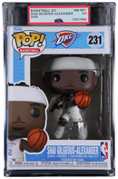 Shai Gilgeous-Alexander Basketball #231 Funko POP! PSA 8.5 NM-MINT+