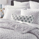 Sky Scallop Reversible Coverlet 100% cotton Full / Queen