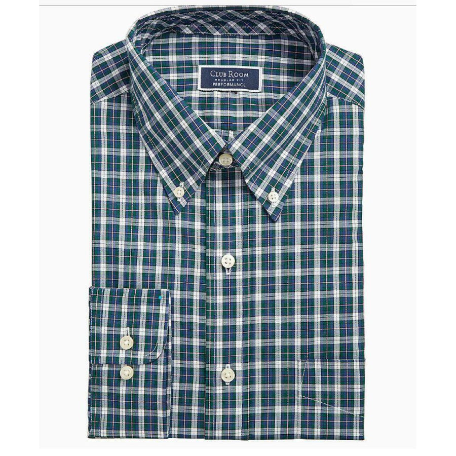 club room regular fit dress shirt Club Room Mens Regular Fit Performance Stretch Dress Shirt