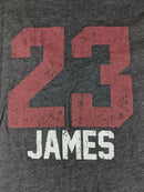 NBA Cleveland Cavaliers -23 James Womens V-Neck Tee Shirt, Size Medium