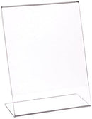 Azar Displays 112716, L Shaped Acrylic Sign HLR, 7W X 11H, 10pk