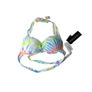 California Waves Tie-Dye Underwire Push-Up Bikini Top, Size Medium