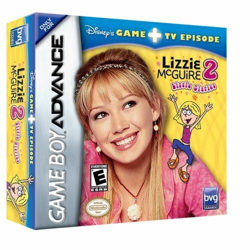 Disney's Lizzie McGuire 2: Lizzie Diaries Game + TV Episode (Gameboy Advance)