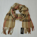 Steve Madden Womens Winter Mid-Weight Muffler Scarf Tan O/S