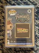 Fundays: Quest for the Grail - Atlantis 2026 Freddy Funko as Back to the Future Doc Brown 2015 (Yellow Jacket) with Protector & Guaranteed Mint LE1000