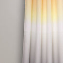 Lush Decor Window Curtains 52x84 - Yellow & Gray Ombre Fiesta Room Darkening