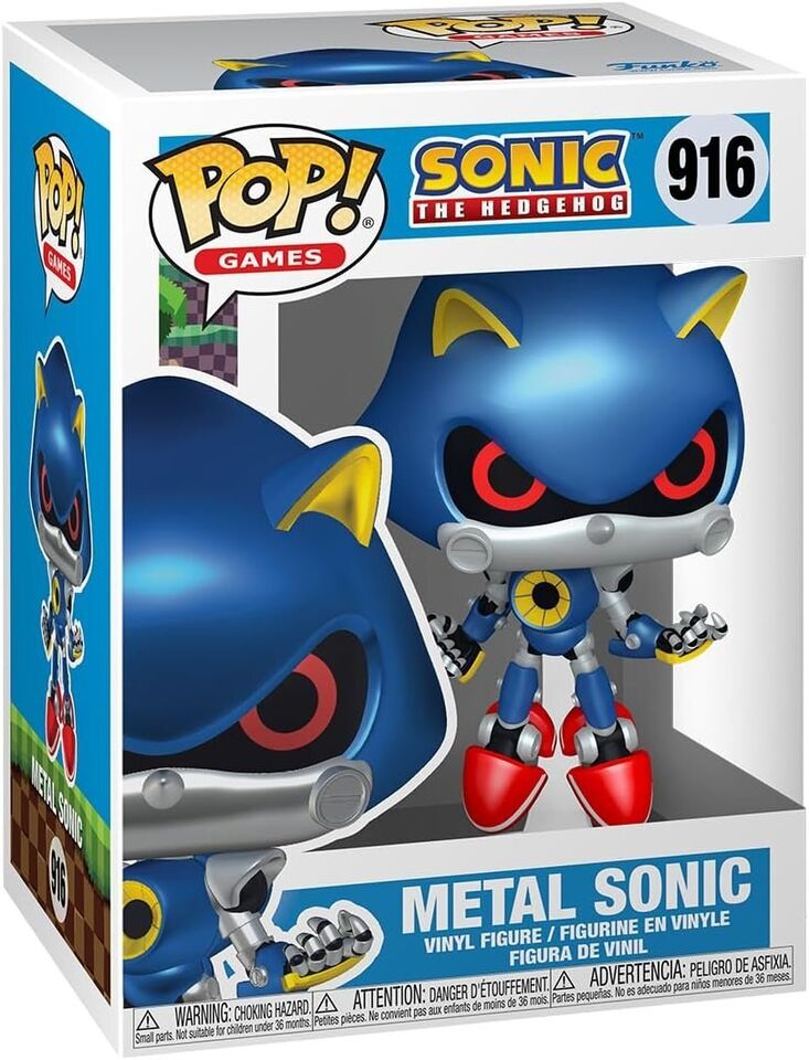 Funko Pop Games Sonic The Hedgehog Metal Sonic 916