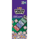 LSU Tigers 100 Piece Poker Chips