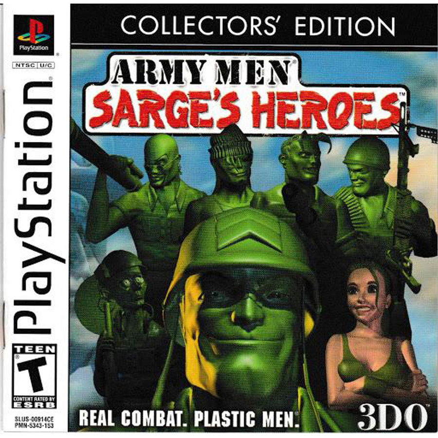 Army Men Sarge's Heroes (Collector's Edition) (PlayStation)
