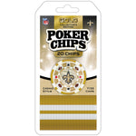 New Orleans Saints 20 Piece Poker Chips