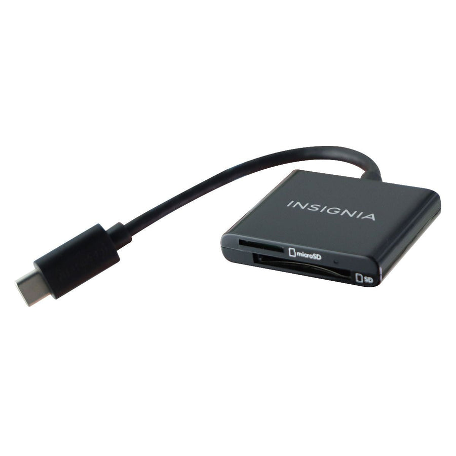 Insignia USB Type-C Memory Card Reader - Colored Black (NS-MCR1TYPC)