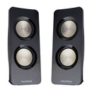 Insignia - 2.1 Bluetooth Lighted Speaker System (3-Piece) - Black