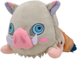 SEGA: Nesoberi Lay-Down Plush: Demon Slayer: Kimetsu no Yaiba - Inosuke Hashibira (Happy) SP Plush