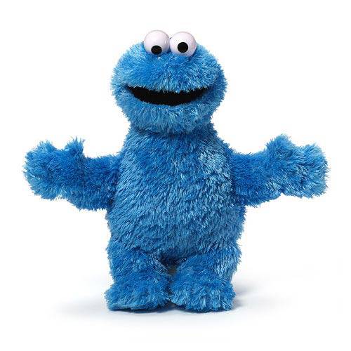 Sesame Street Cookie Monster Peluche 30,5 cm