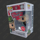 Shawn Michaels signed WWE Funko POP Figure #101 (GameStop Exclusive w/ Beckett) Signed By Superstars Red Paint Pen 