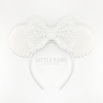 Shiny Pearls Iridescent Velvet Ears