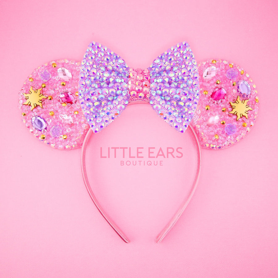 LAST CHANCE - Shiny Rapunzel Mickey Ears