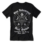 Shop Underground Hail Satan Guys Shirt