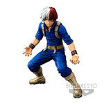 My Hero Academia Banpresto World Figure Colosseum Modeling Academy Super Master Stars Piece The Shoto Todoroki [The Brush] Figure