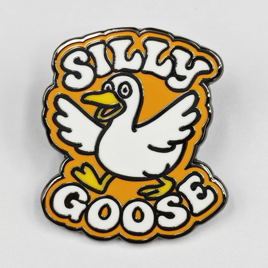 Silly Goose Enamel Pin